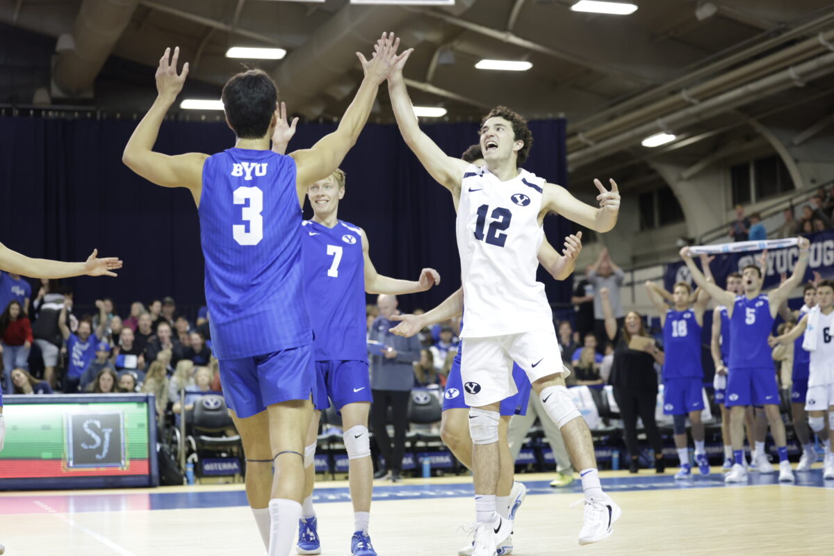 BYU men’s volleyball takes down No. 14 Lewis in four sets News